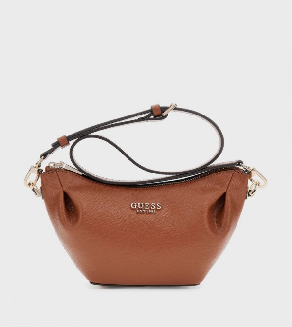 AMORETTE Logo Detail Shoulder Bag