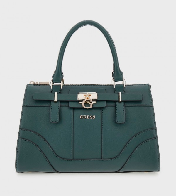 GREYSON II Logo Detail Satchel Bag