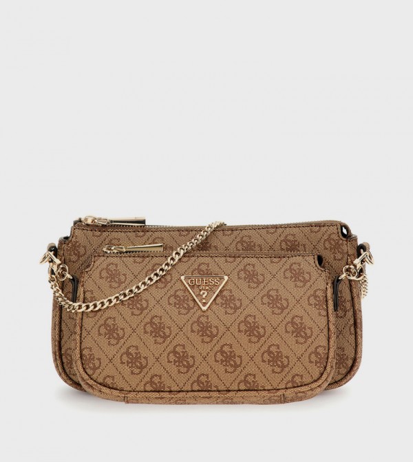 NOELLE II Monogram Patterned Crossbody Bag