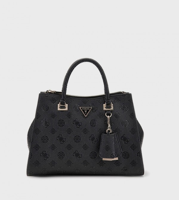 CRESIDIA II Monogram Debossed Satchel Bag