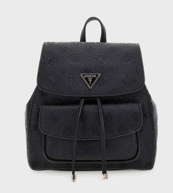 CRESIDIA II Monogram Debossed Flap Backpack