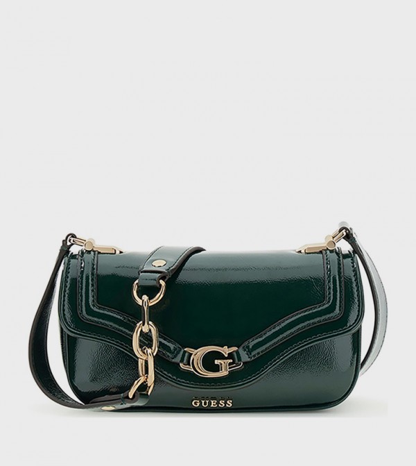 DEA Textured Flap Crossbody Bag