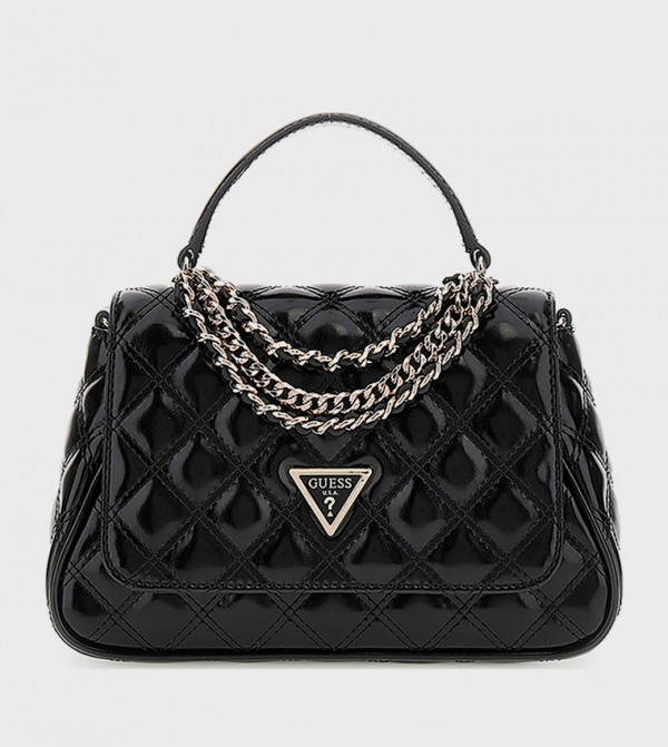 GIULLY II Quilted Top Handle Bag