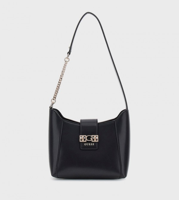 JANE Logo Printed Shoulder Bag