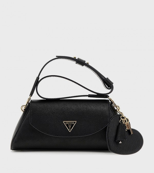 BOLENA Logo Detail Flap Crossbody Bag