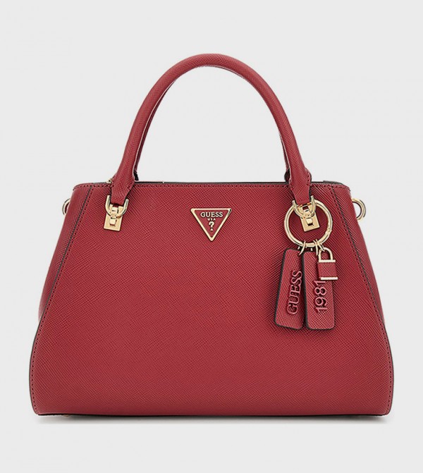NOELLE II LUXURY Logo Detail Satchel Bag