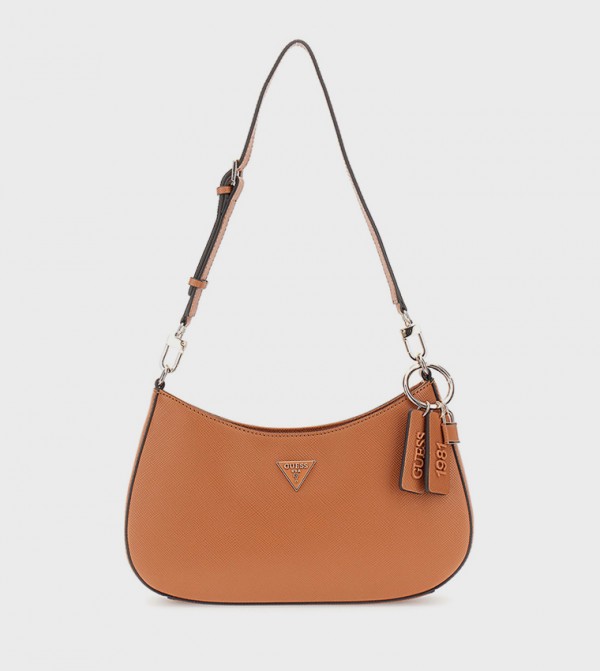 NOELLE II Logo Detail Shoulder Bag