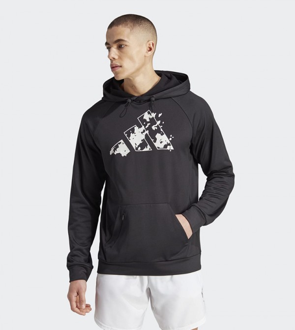 Game and Go Camo Big Logo Active Hoodie