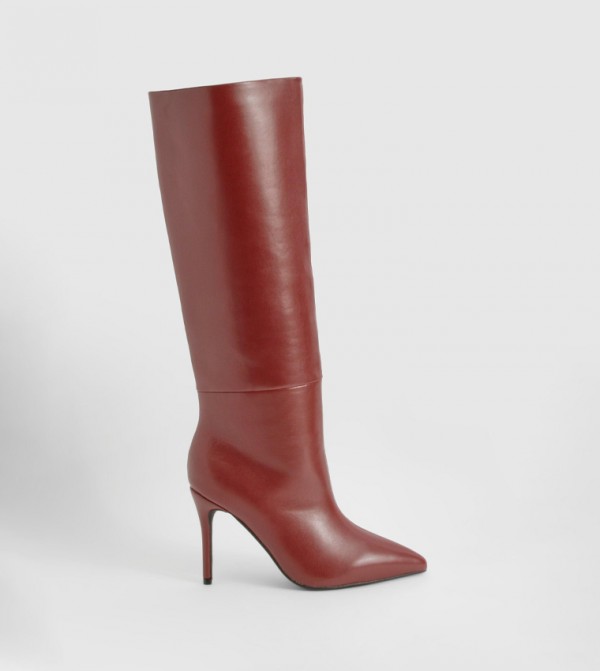 Stiletto Heel Knee High Boots