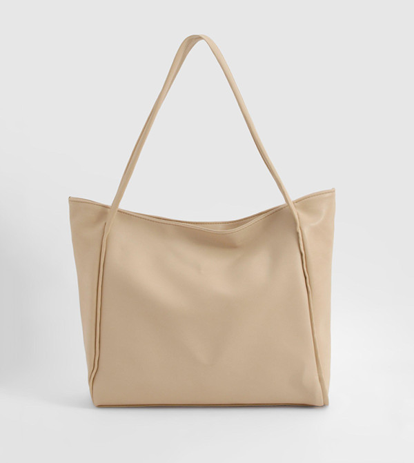 Buy Steve Madden BFUSE Quilted Tote Bag With Pouch In Beige 