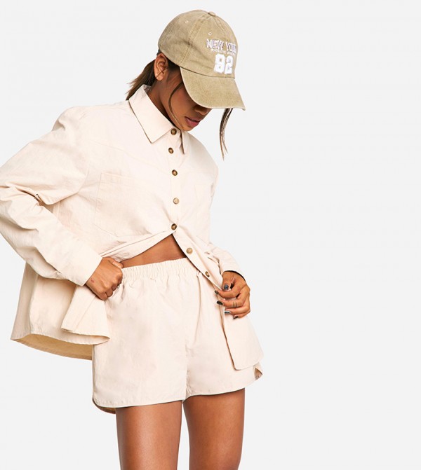 Elastic Waist Shorts