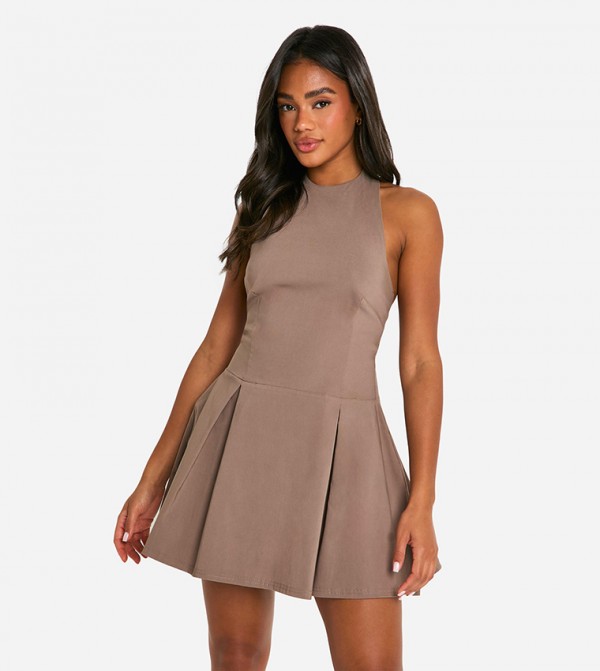 Sleeveless Skater Mini Dress