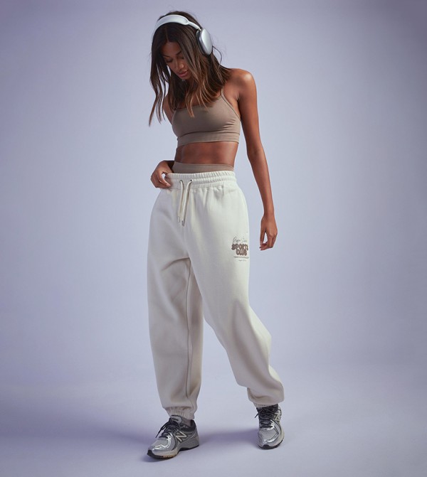Dsgn Studio Sports Bubble Slogan Joggers