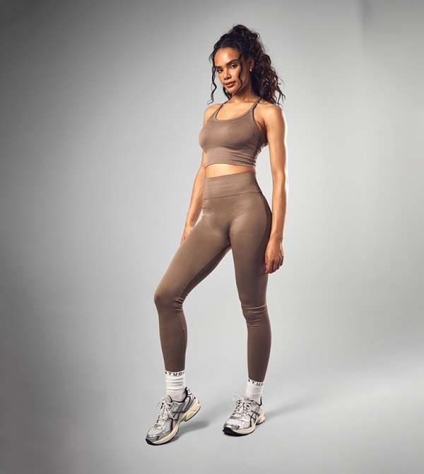 Dsgn Studio High Waist Peached Sculpt Leggings