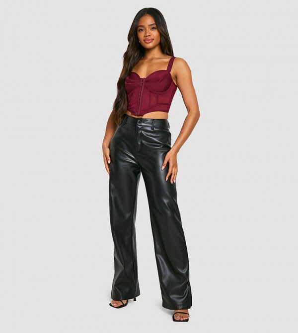 Bandage Hook and Eye Corset Top