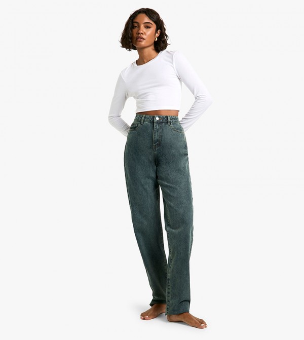 Tall 36 Inch Basic Straight Fit Jeans