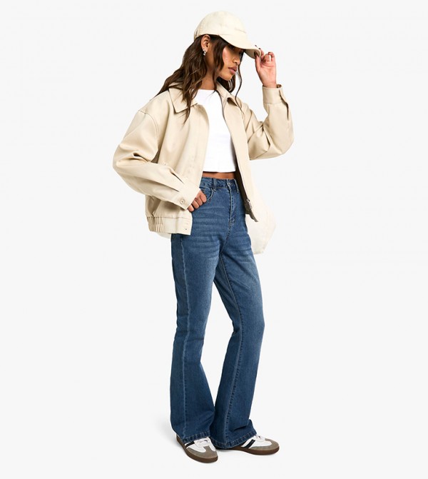 Boohoo Basics Flared Jeans