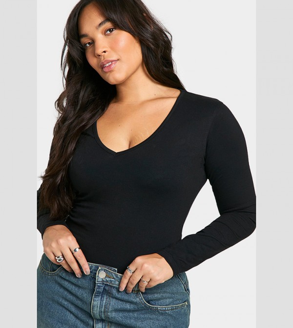 Curve Long Sleeves Top