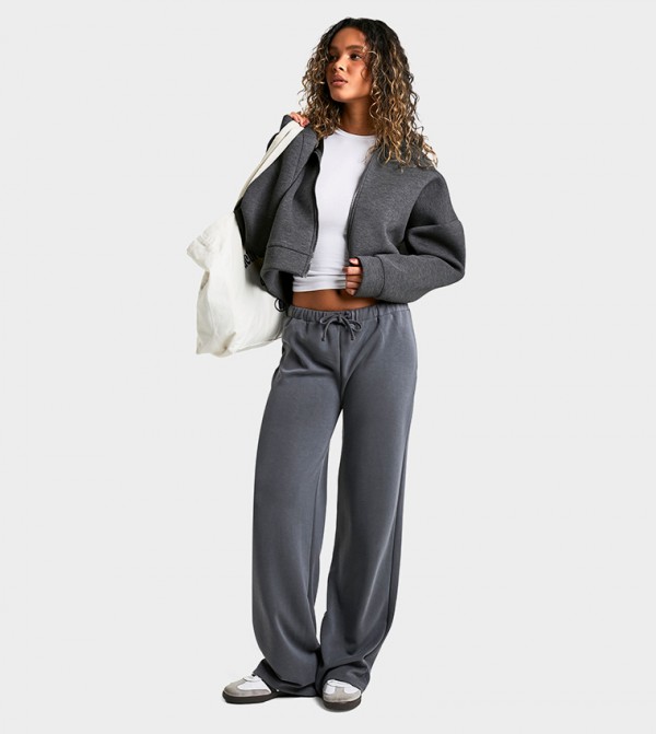 Premium Cupro Wide Leg Sweatpants