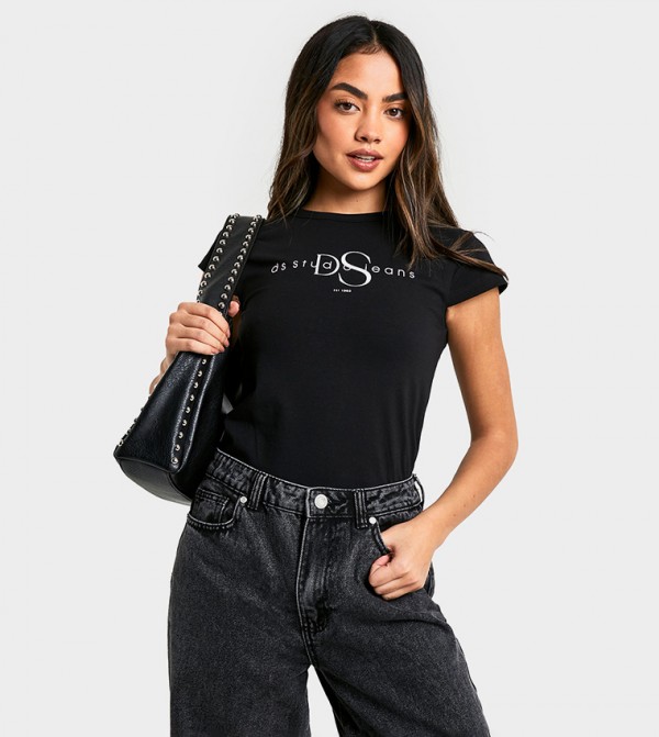 Dsgn Studio Jeans New 90S Cropped T-Shirt