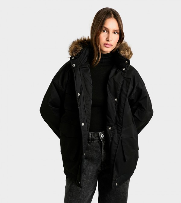 Utility Pocket Parka Jacket