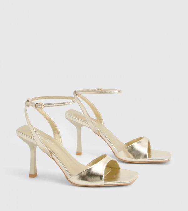 Wide Fit Stiletto Heel Sandals