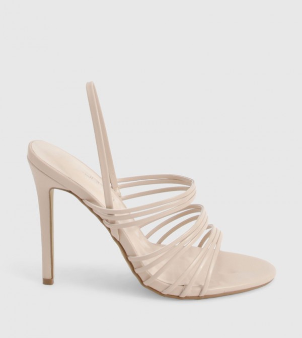 Strappy Slingback Heel Sandals