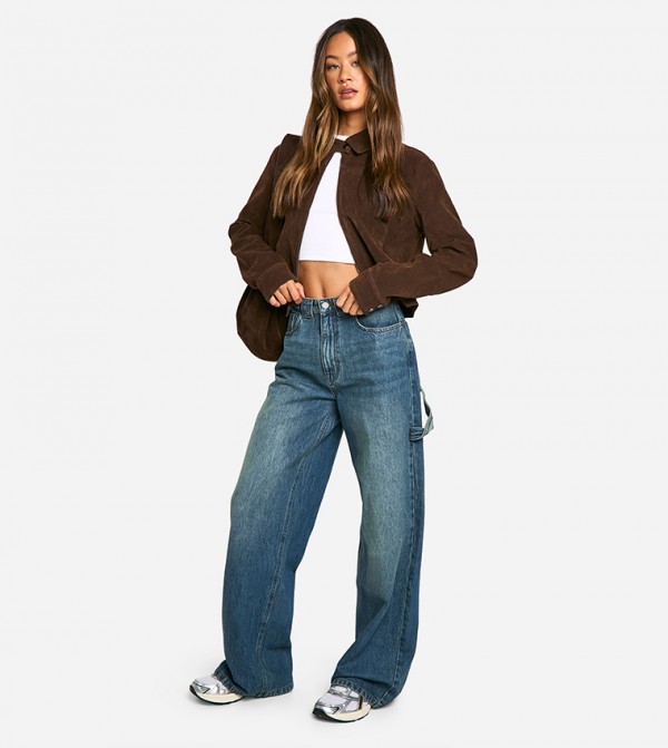 Tall High Waist Carpenter Jeans
