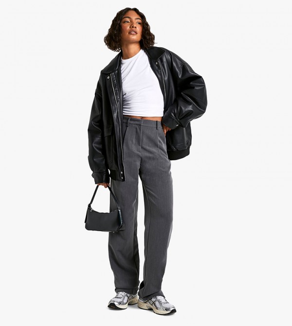 Tall Straight Fit Tailored Trousers