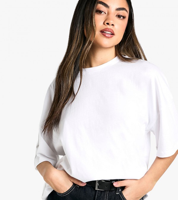 Crew Neck Super Oversized T-Shirt