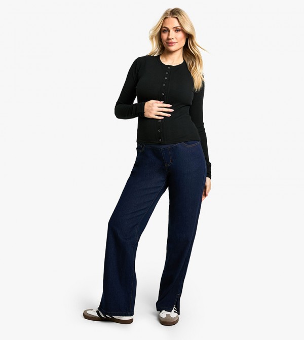 Over The Bump Straight Fit Maternity Jeans