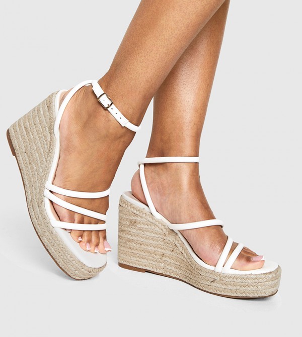 Strappy Espadrilles Wedges
