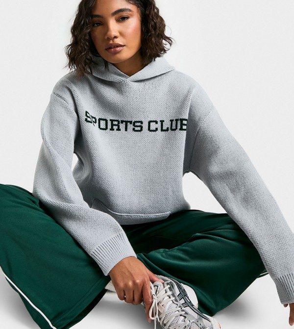 Tall Sports Club Long Sleeves Hoodie