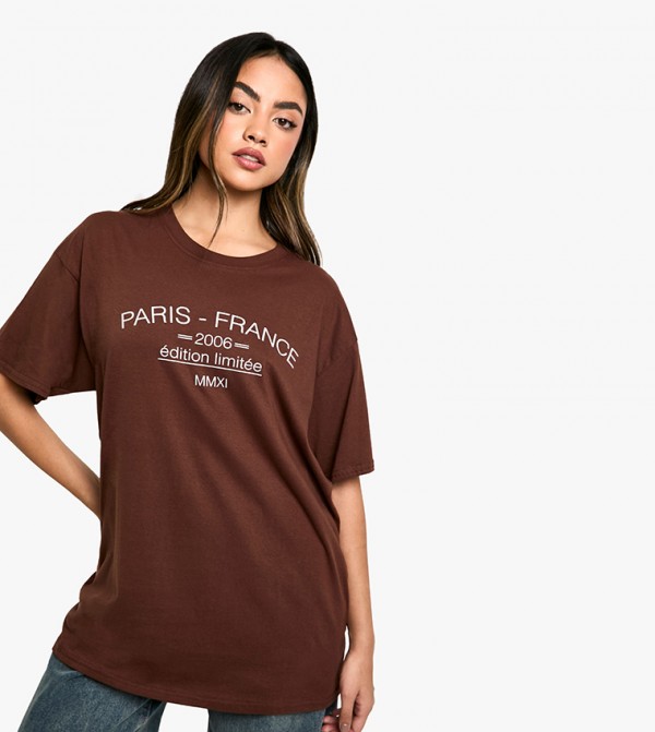 Printed Oversized T-Shirt