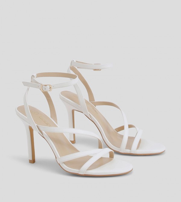 Strappy Asymmetric High Stiletto Heels