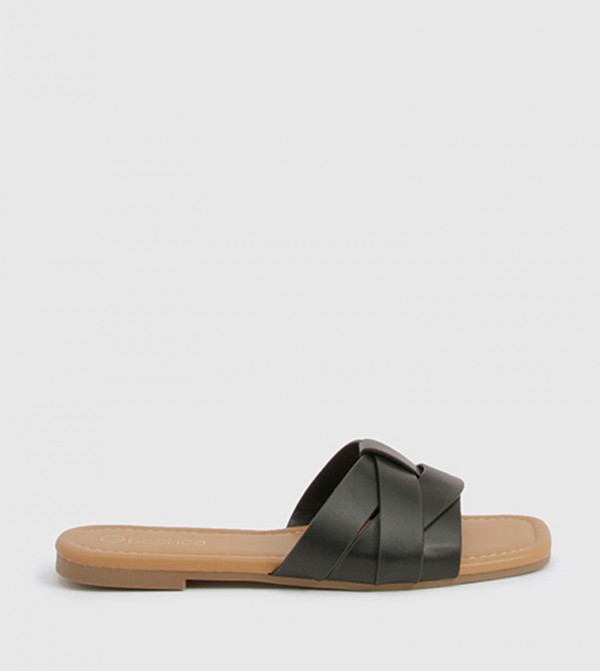 Open Toe Slide Sandals