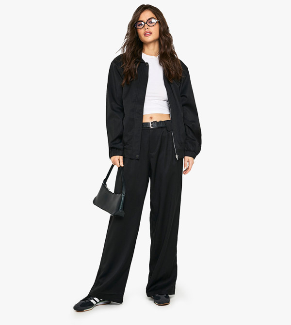Tailored Straight Fit Trousers