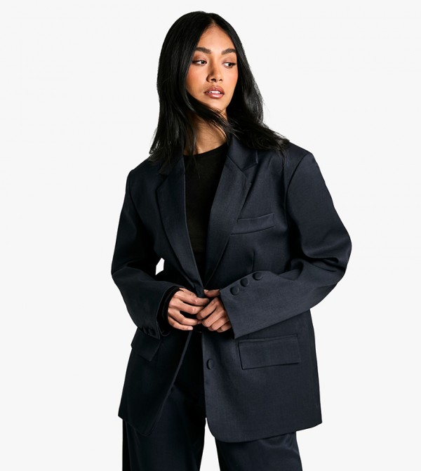 Tailored Oversized Slouchy Blazer