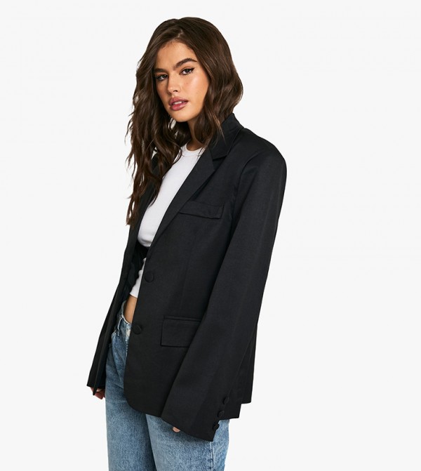 Tailored Oversized Slouchy Blazer