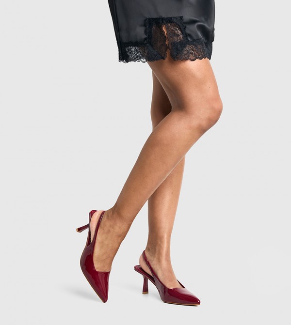 Slingback Stiletto Heel Pumps