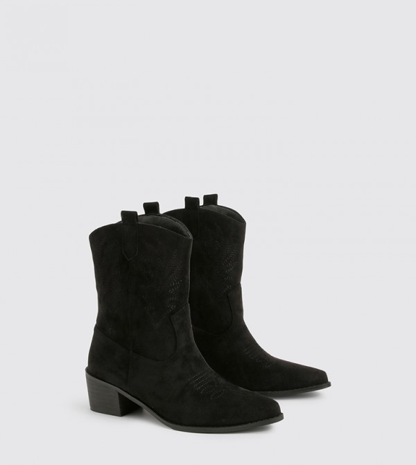 Embroidered Western Cowboy Boots