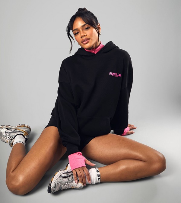 Design Studio Long Sleeves Oversized Hoodie