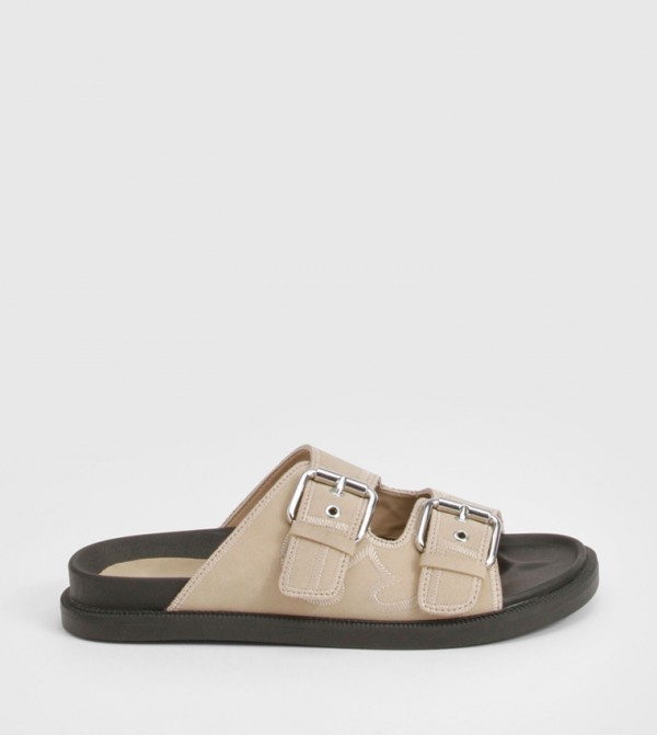 Western Embroidered Casual Sandals