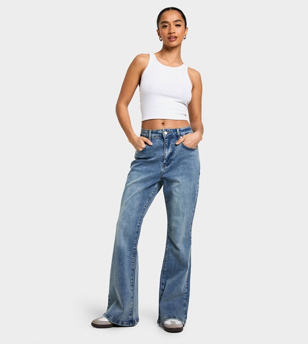 Petite Flared Jeans