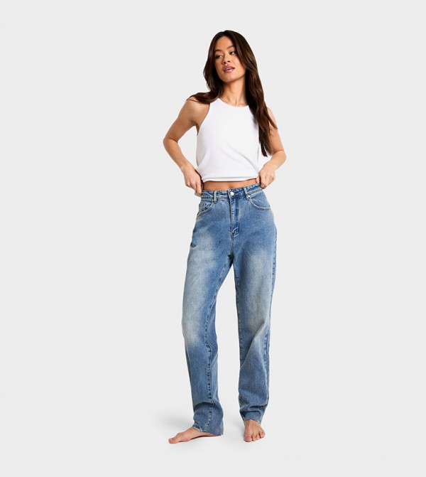 Tall Mom Fit Jeans