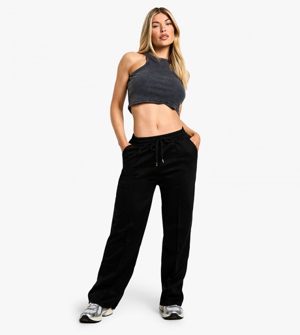 Drawstring Waist Sweatpants
