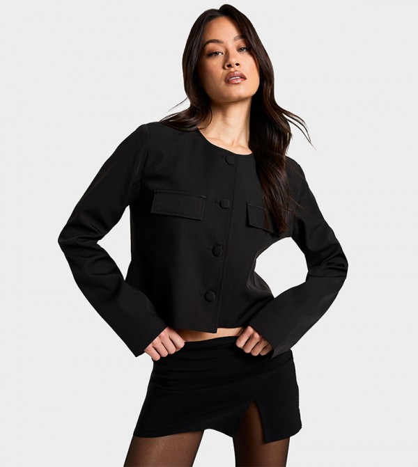 Tall Boxy Fit Tailored Jacket