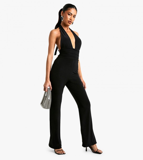 Slinky Halter Neck Jumpsuit