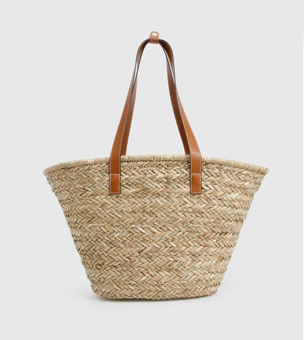 Straw Beach Tote Bag