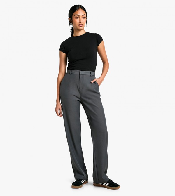 Tailored Slim Straight Fit Trousers